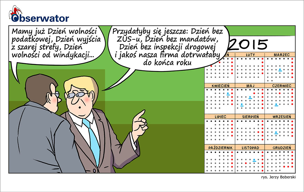 Kalendarz prac firmy