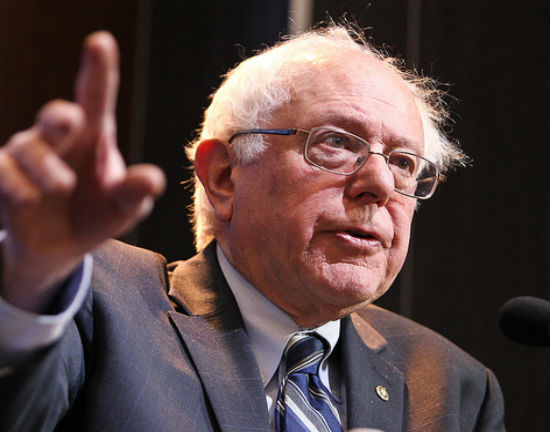 Bernie Sanders jak Mussolini