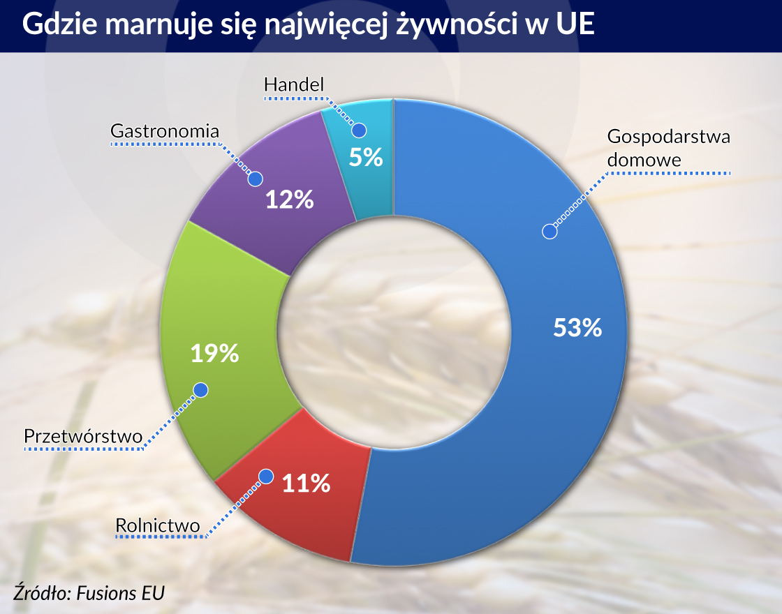 Polacy marnują jedzenie za 14 mld euro