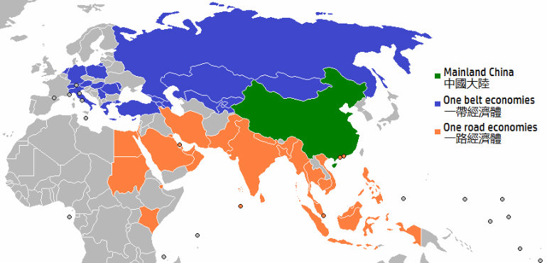 China One belt one road jamnik