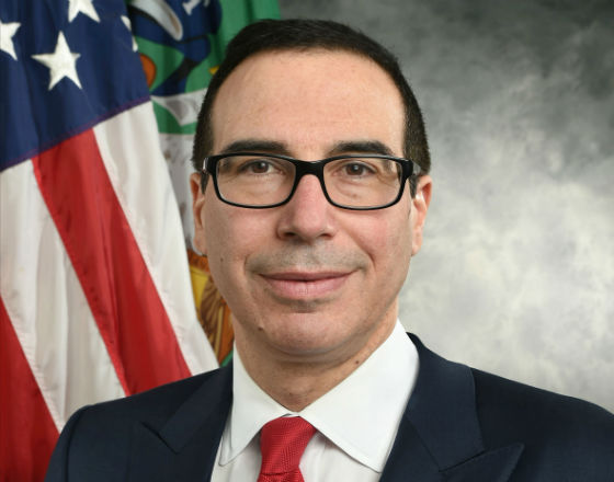 Steven Mnuchin i jego skarb