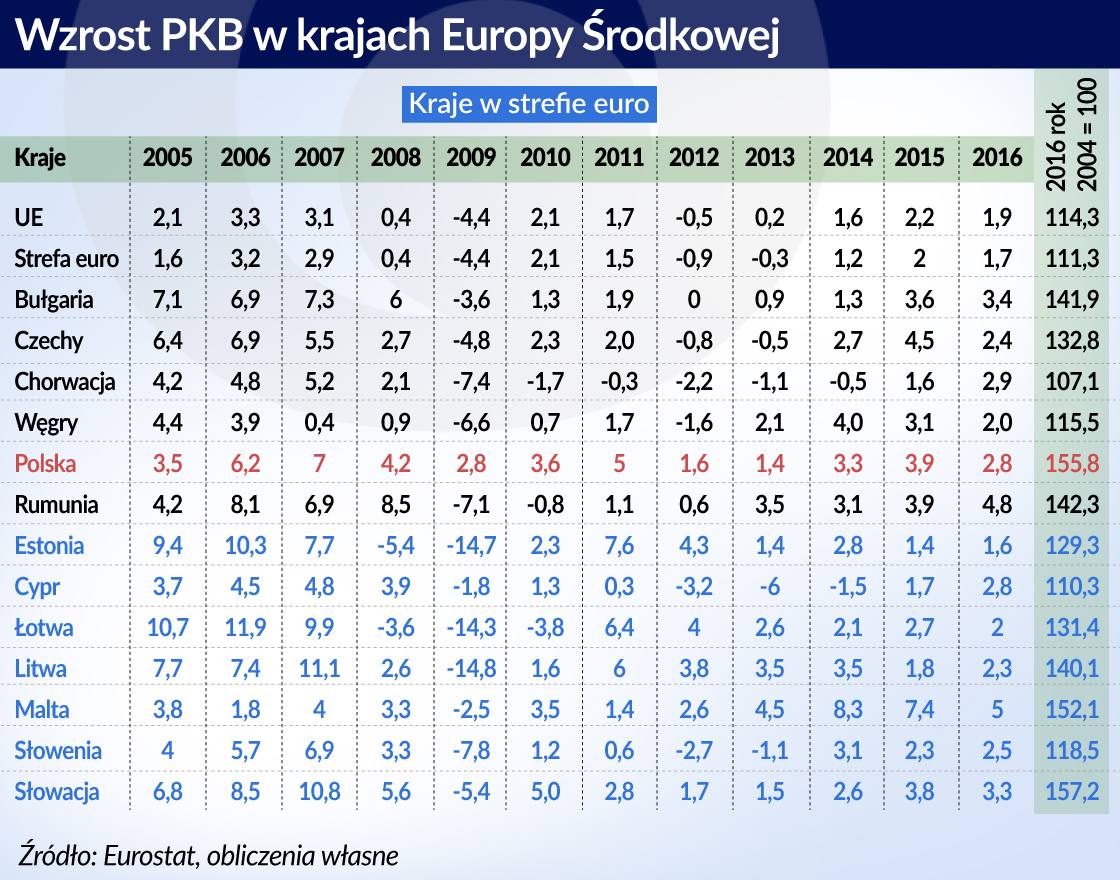 Nie wińmy euro za kryzys