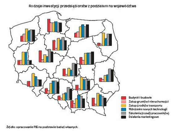 W co inwestują polskie przedsiębiorstwa?