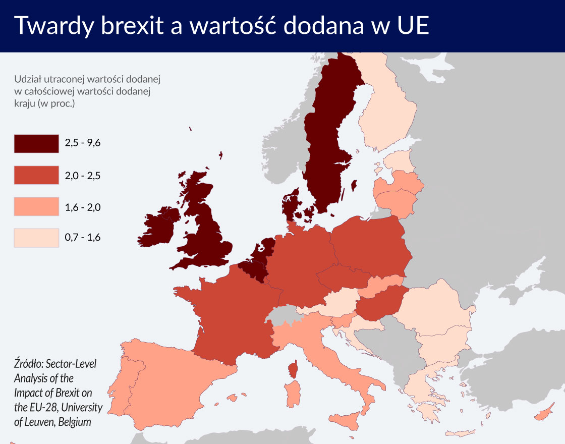 Twardy brexit coraz bliższy