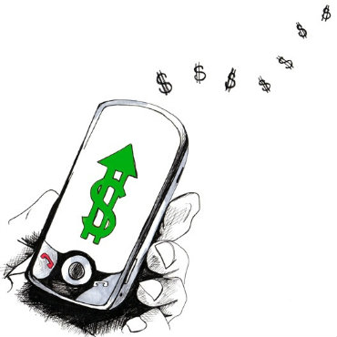 Smartphones in the fight with a financial exclusion