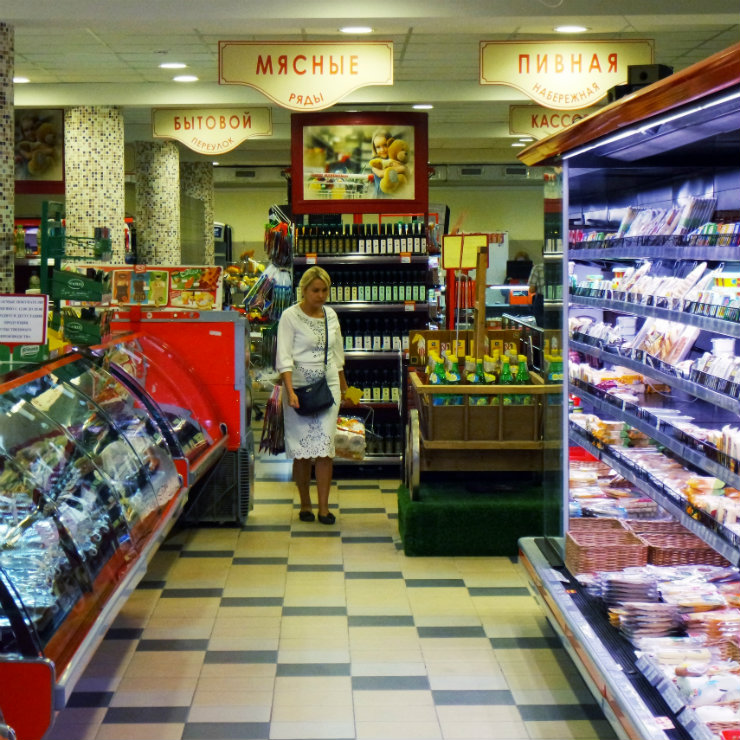 The embargo has transformed the Russian food market