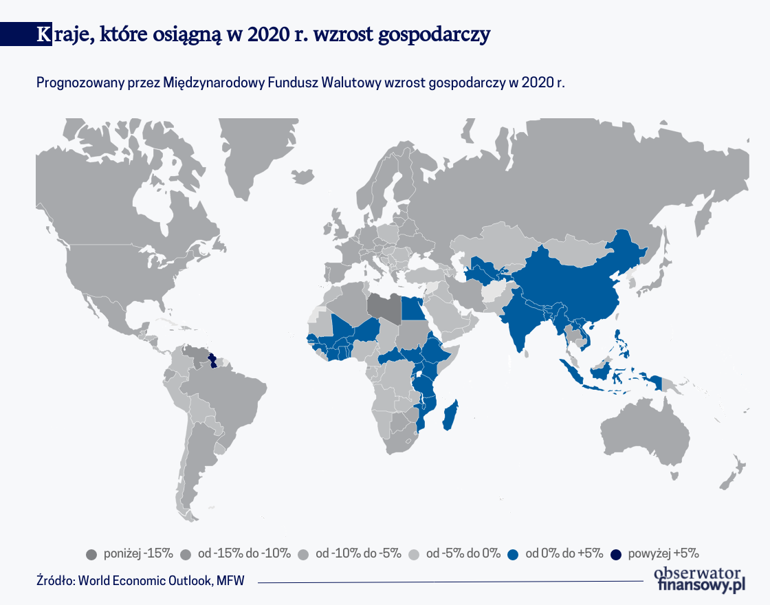 Nie wszystkie gospodarki wpadną w recesję