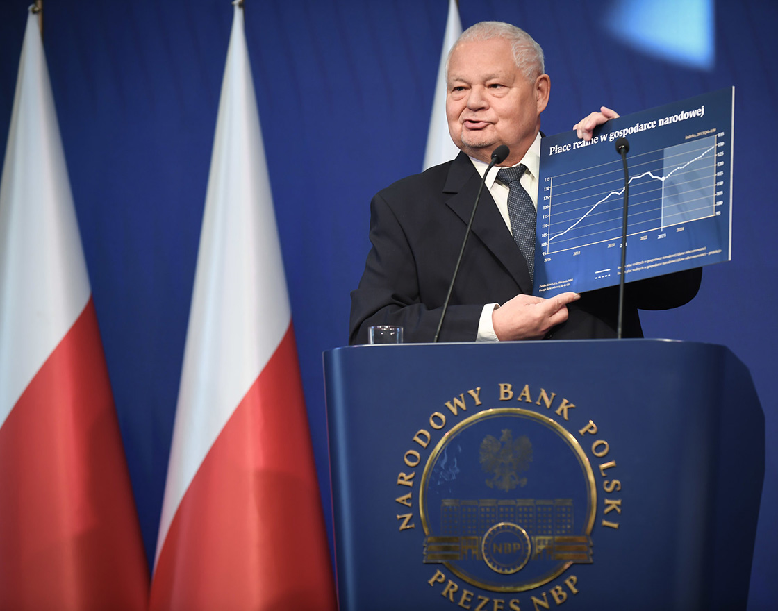 Prezes NBP: Inflacja w Polsce nie jest wyjątkowa na tle regionu