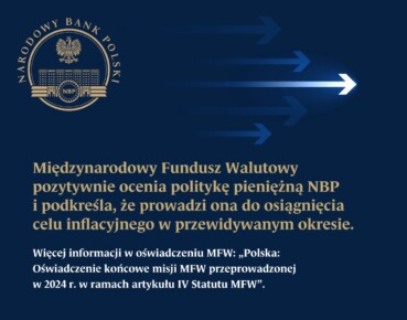 Międzynarodowy Fundusz Walutowy pozytywnie ocenia politykę pieniężną NBP