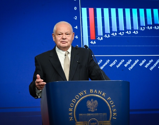 Prezes NBP: Chęć do obniżek stóp jest ostrożna